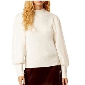 French Connection NWOT Baby Soft White Sweater